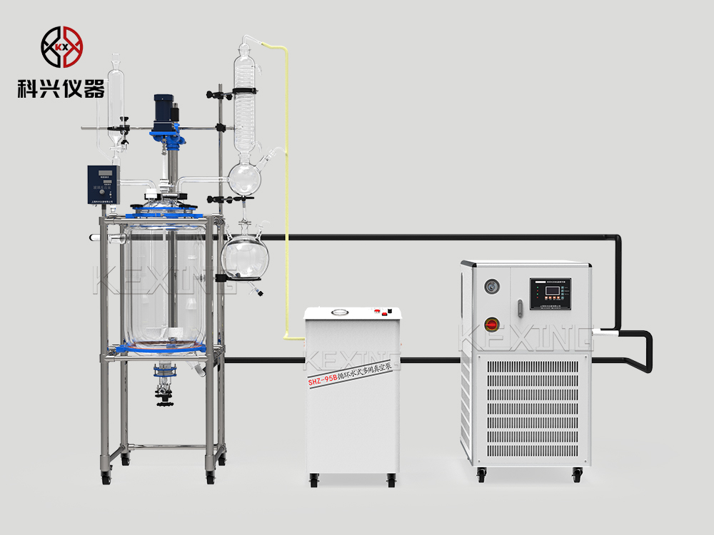 雙層玻璃反應釜組合設(shè)備